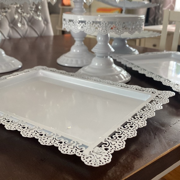 Elegant cupcake/cake/cookie stand-servers - Picture 5 of 7